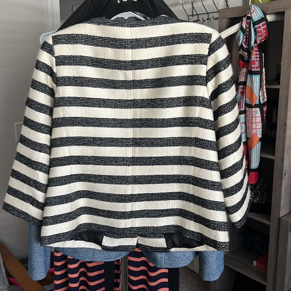 Talbots blue and white jacket - Picture 4 of 6